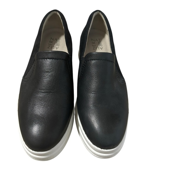 Naturalizer Black and White Loafers - Picture 2 of 10